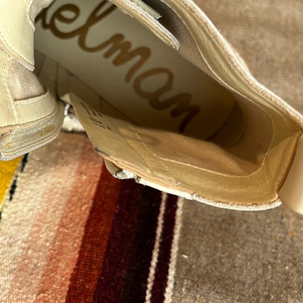 Sam Edelman Lace Up Leather Boots - Picture 11 of 11